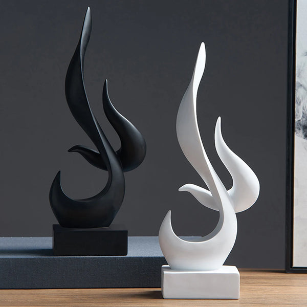Abstract Modern Figurine – Creative Sculpture for Home & Office Decor