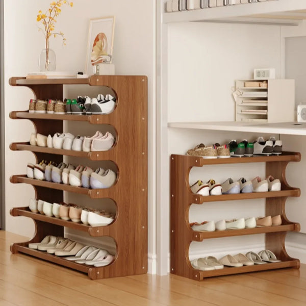 Multi-Tier Shoe Rack Organizer – 2 to 6-Tier Space-Saving Shelf