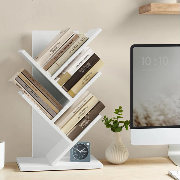 5-Tier Rotating Bookshelf – Large Round Display Organizer