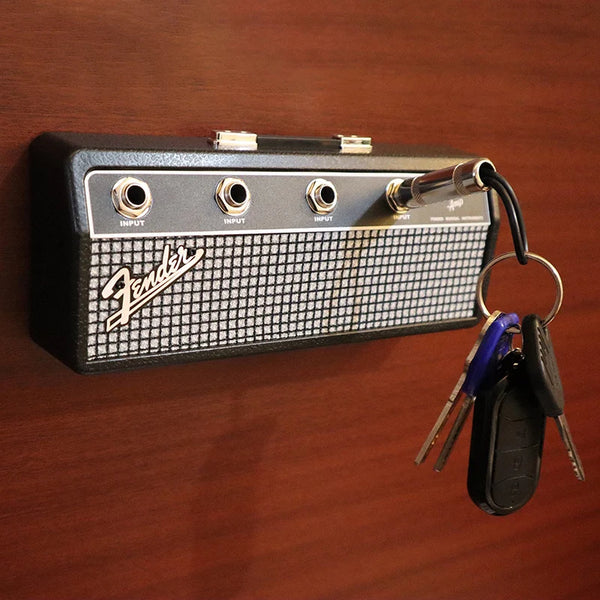 Fender Amp Key Holder – Vintage Guitar Wall Mount Storage Rack