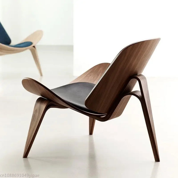 Nordic Smile Shell Chair – Designer Lounge Accent Seat