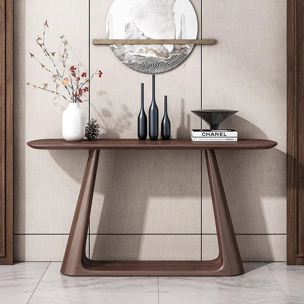 Luxury Corner Console Table – Elegant & Space-Saving Design