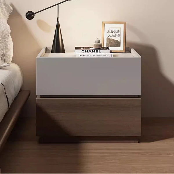 Modern Bedside Nightstand – Makeup & Storage Side Table