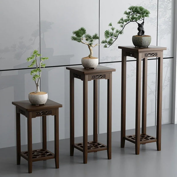 Nordic Multi-Layer Plant Stand – Minimalist Floor-to-Ceiling Flower Rack